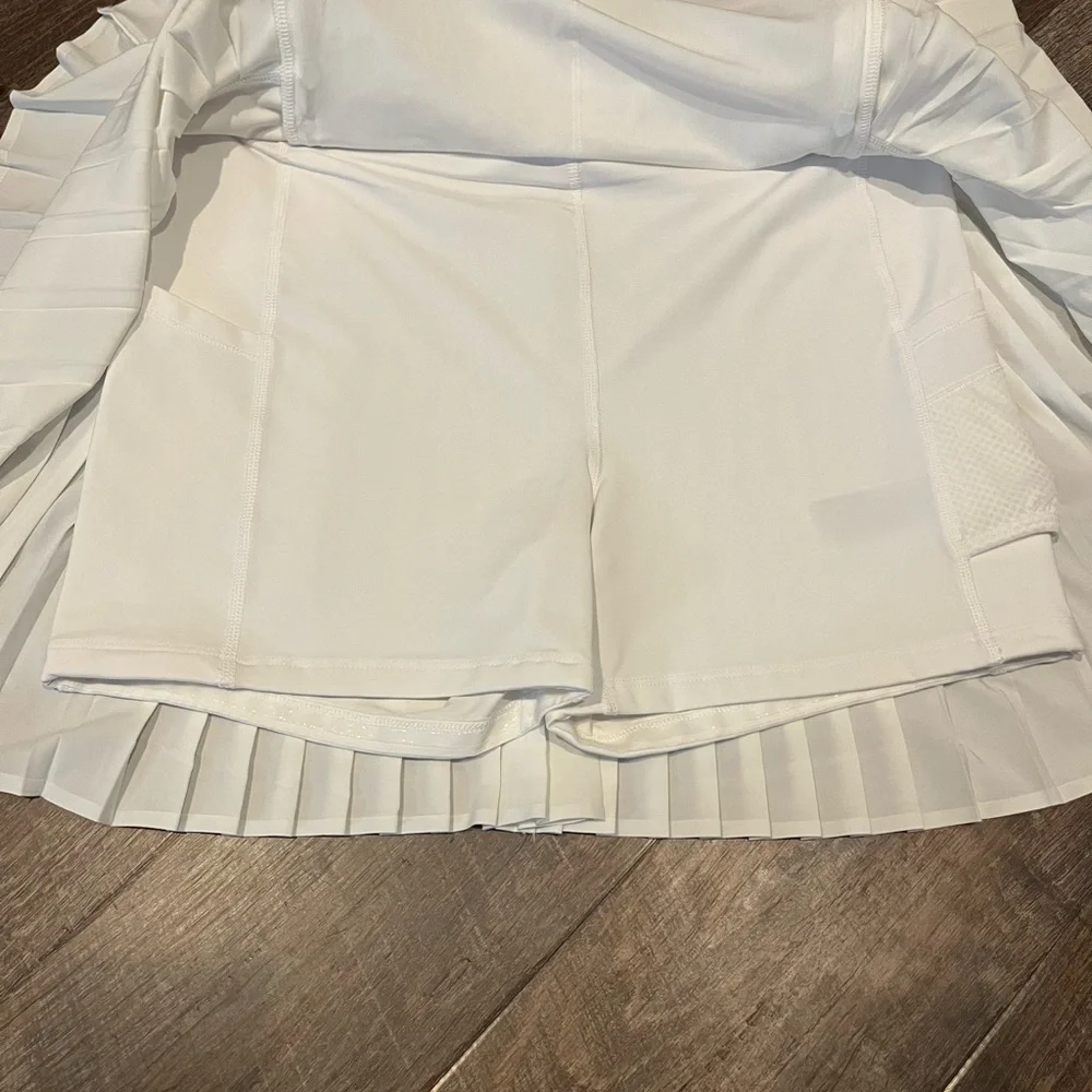 Athleta White Tennis Skort